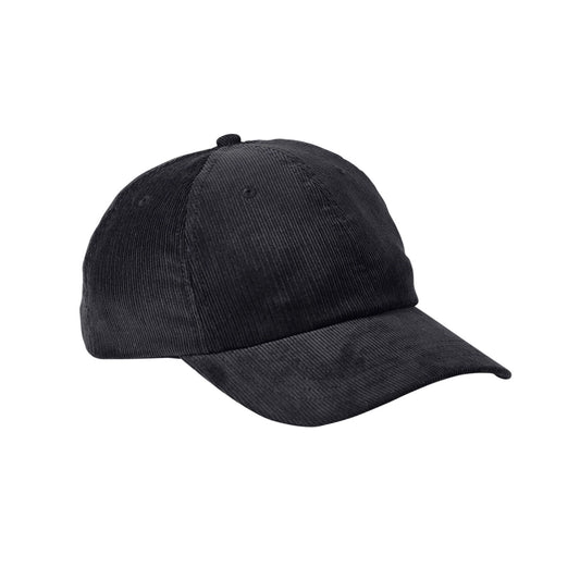 twinflames // archive 001. technical corduroy cap (black)